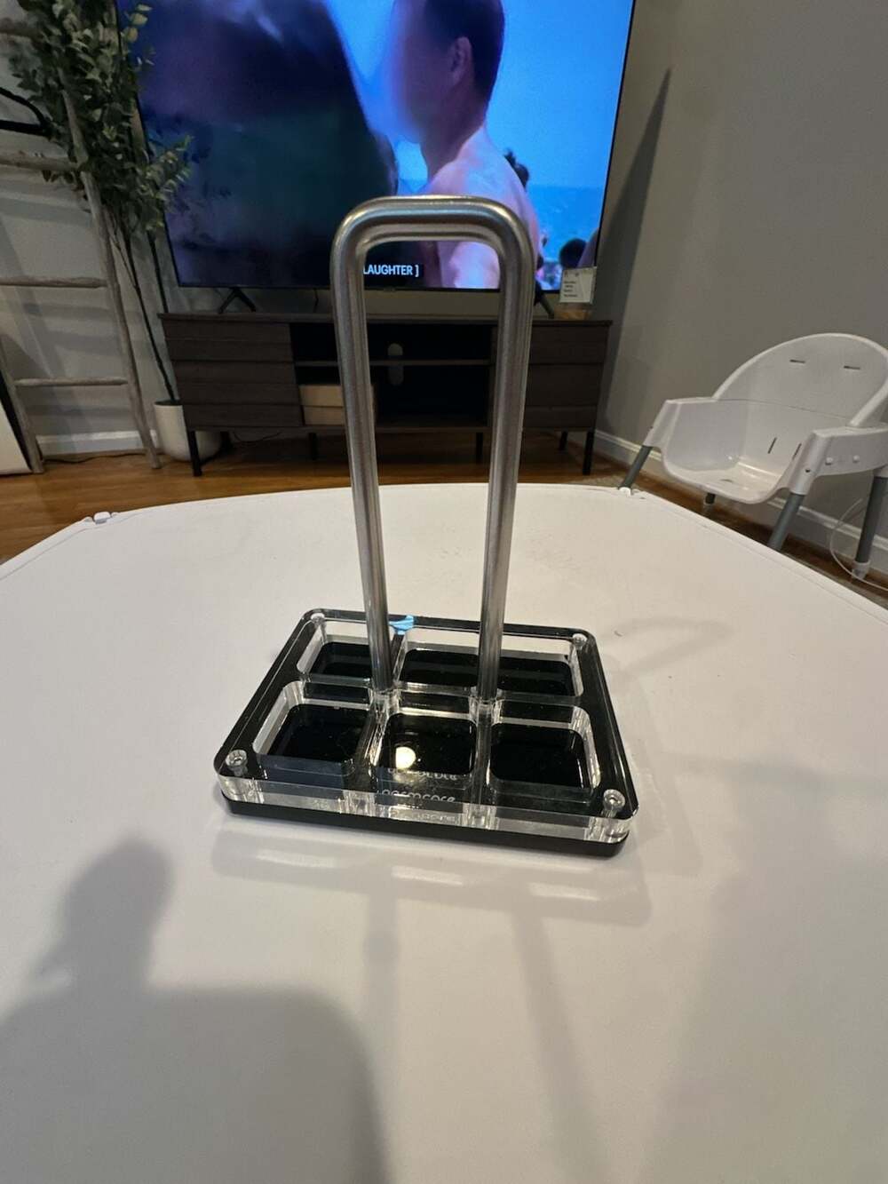 Normcore Acrylic & Stainless Steel Portafilter Stand Holder
